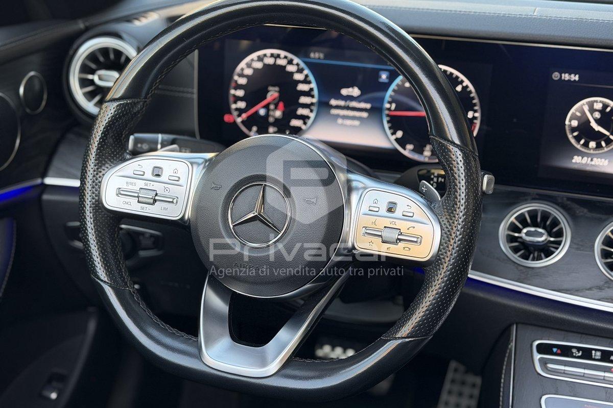 MERCEDES E 220 d Auto Cabrio Premium Plus