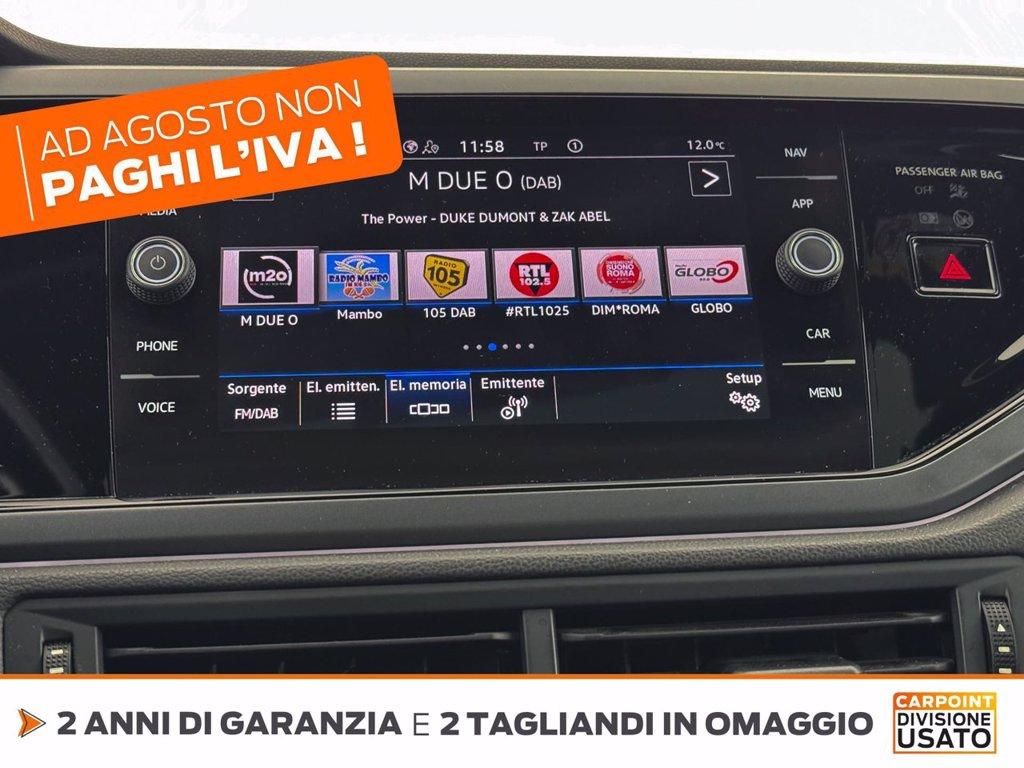 VOLKSWAGEN Taigo 1.0 tsi r-line 110cv del 2022