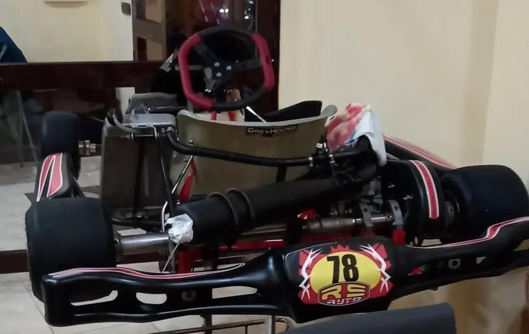 go kart kart 125cc mono marcia con avviamento elettrico