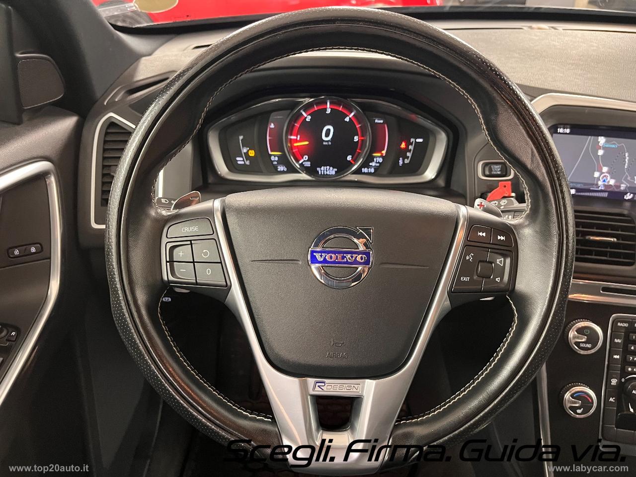 VOLVO XC60 2.4 D4 4X4 AUTOMATICA R-DESIGN EURO6