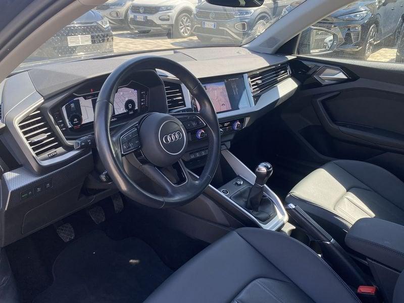 Audi A1 Sportback Admired 1.0 TFSI 110CV 30