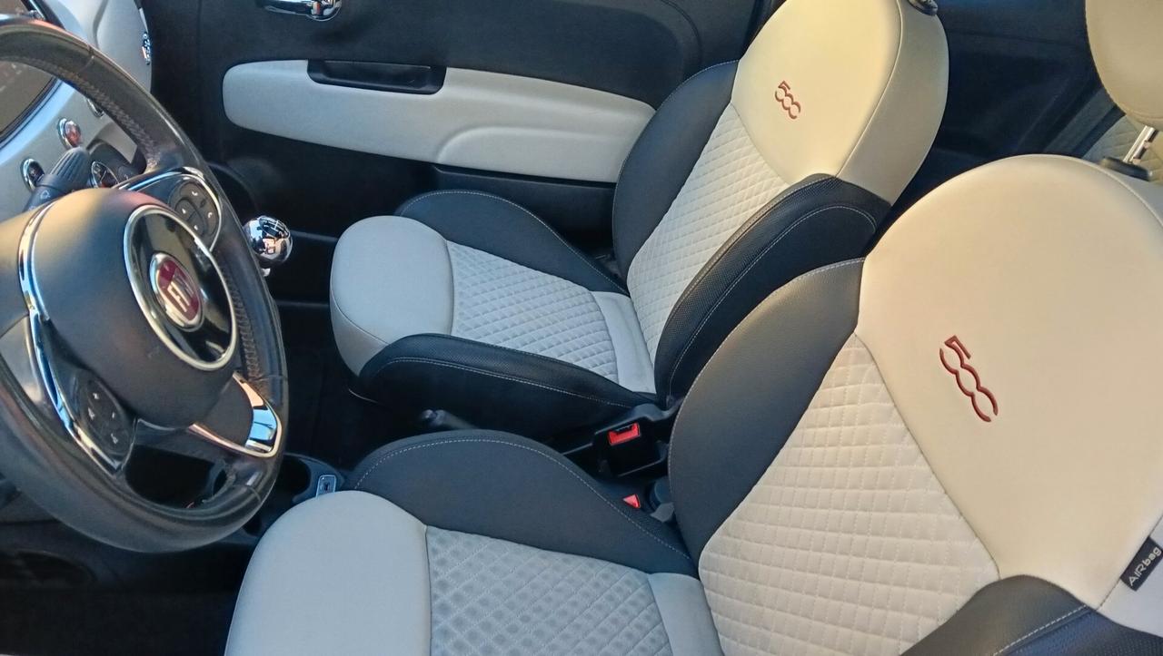 FIAT 500 LOUNGE TETTO PANOR -PREZZO PROMO!