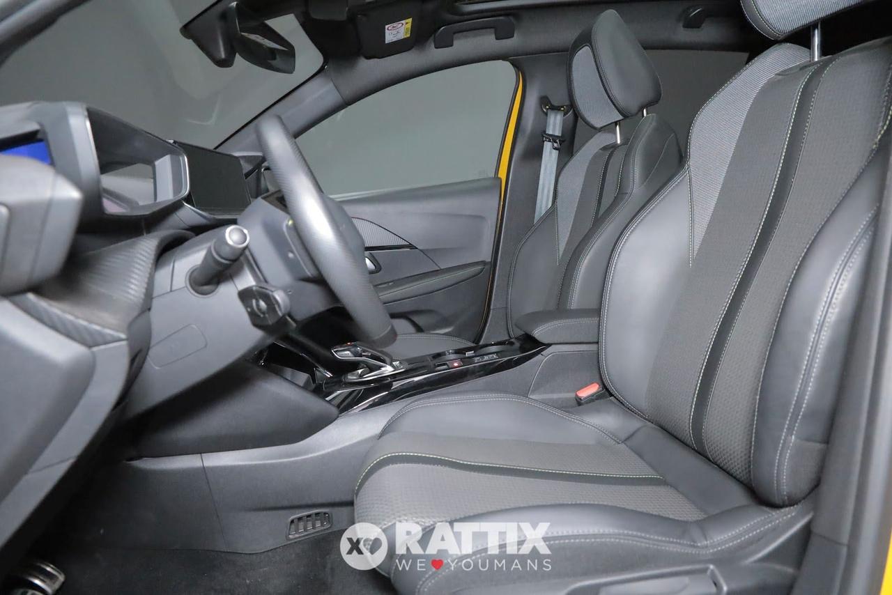 Peugeot e-208 motore elettrico 100kW GT