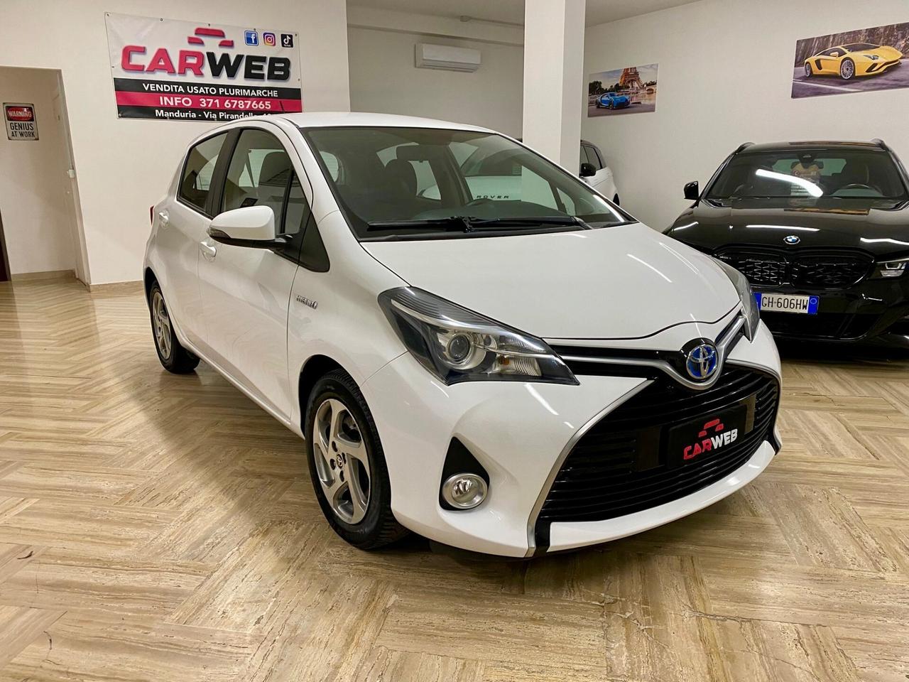TOYOTA YARIS 1.5 Hybrid 5 porte Style CAM 2016