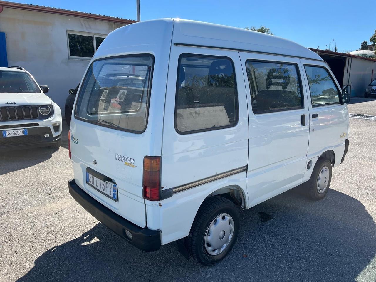 Piaggio porter 4 posti- 4x4-1.3 benz-2000