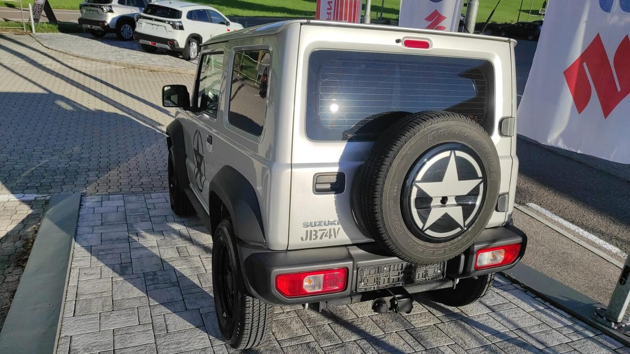SUZUKI JIMNY 1.5 BENZINA 102CV 4X4 GANCIO TRAINO