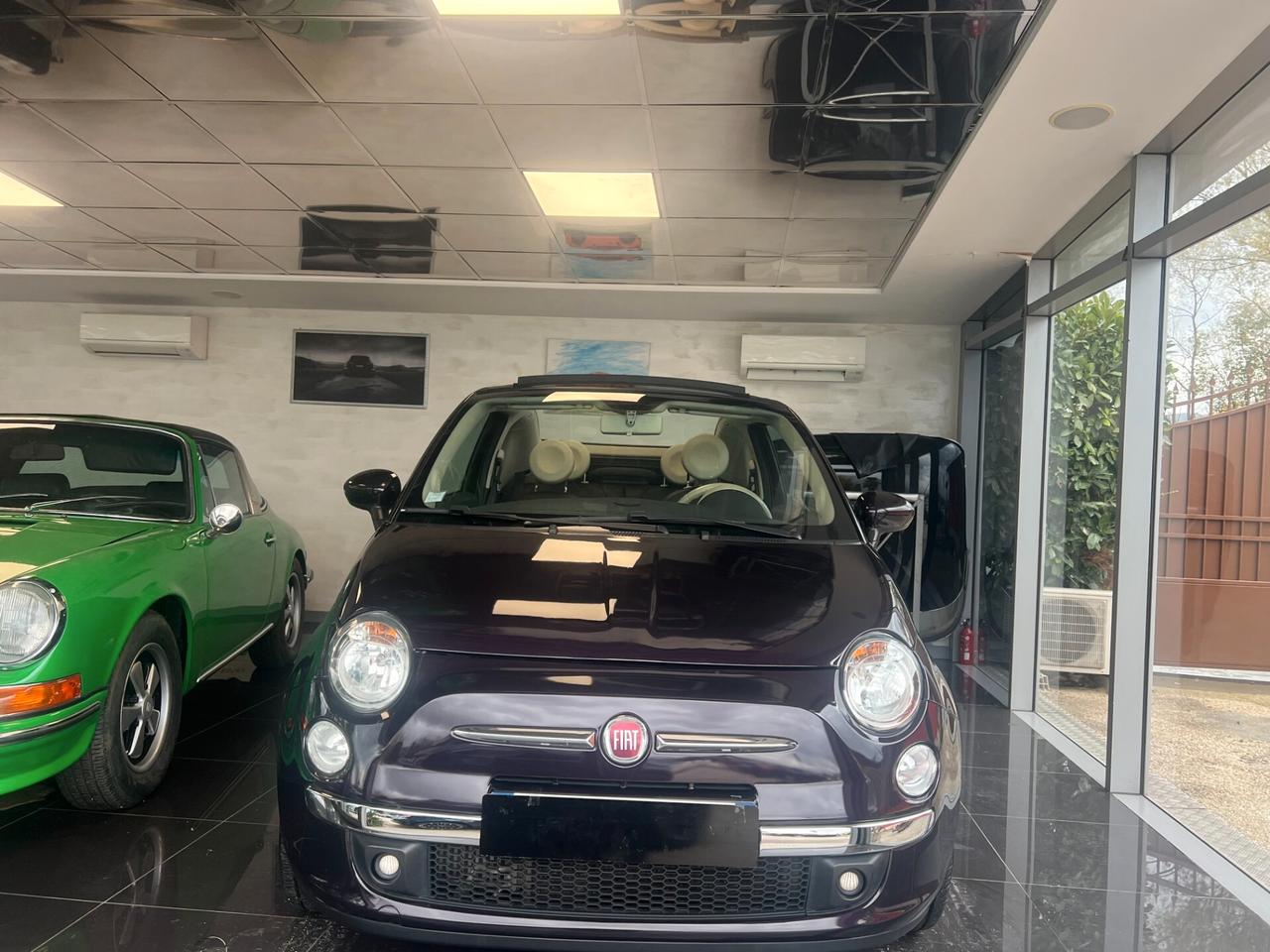 Fiat 500 0.9 TwinAir Turbo 105 CV Lounge CABRIOLET/PELLE BI-COLORE/R"15/SENSORI