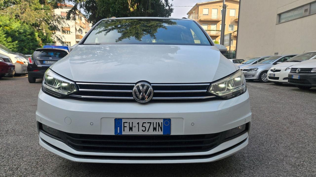 Volkswagen Touran 2.0 TDI 150 CV SCR Executive Blu