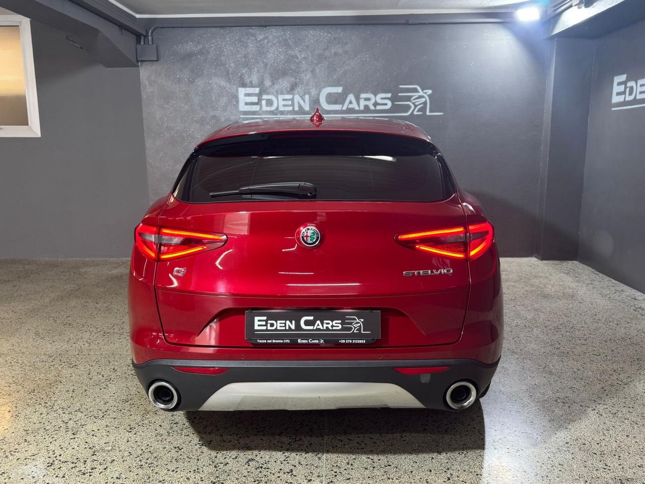 Alfa Romeo Stelvio 2.2 Turbodiesel 210 CV AT8 Q4 Super Red-Edition