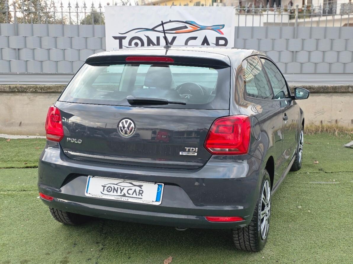 VW POLO 1.4 TDI 75CV UNICO PROP,GARANZIA,COM VOLAN - 2015
