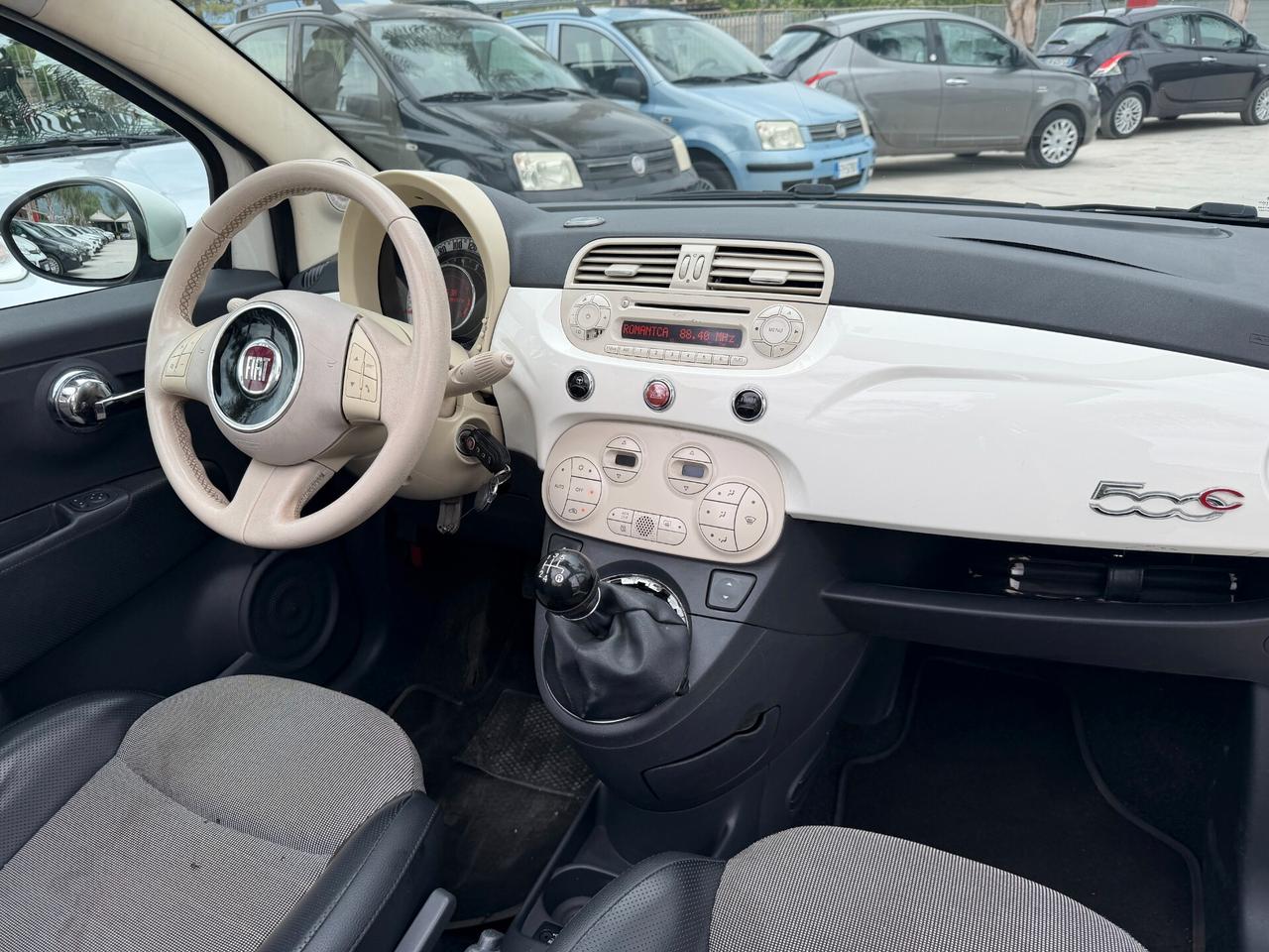 FIAT 500C 2012 1.2 BENZINA 69 CV *CABRIO