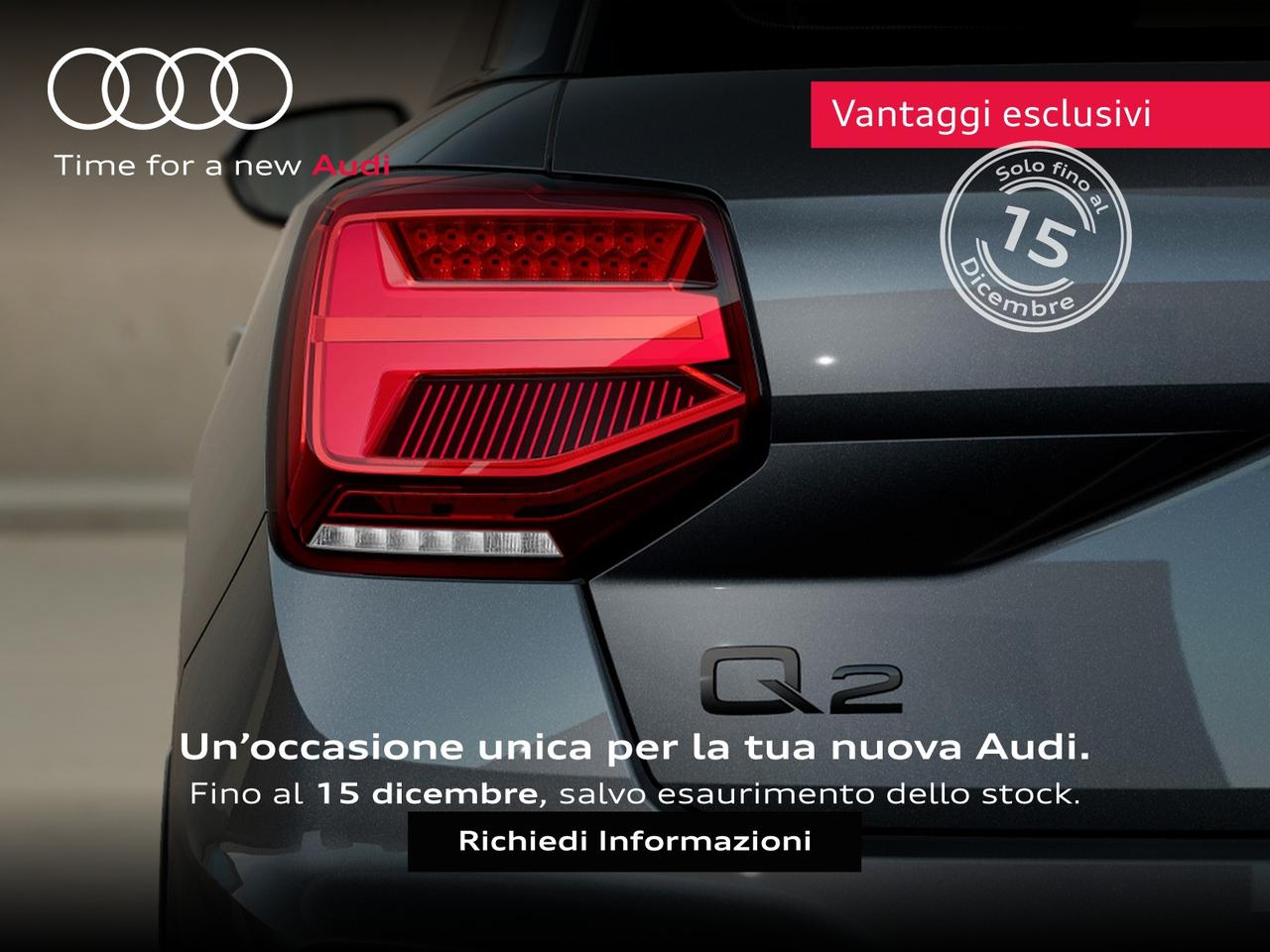 Audi Q2 35 2.0 tdi identity black quattro s-tronic