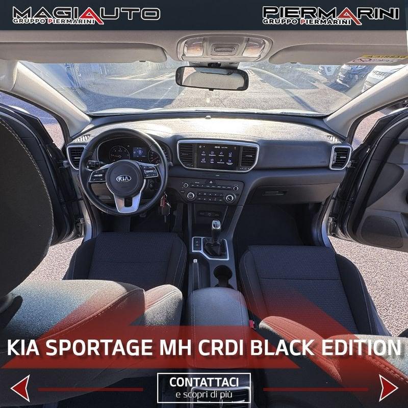 KIA Sportage 1.6 CRDI 136 CV 2WD Mild Hybrid Black Edition