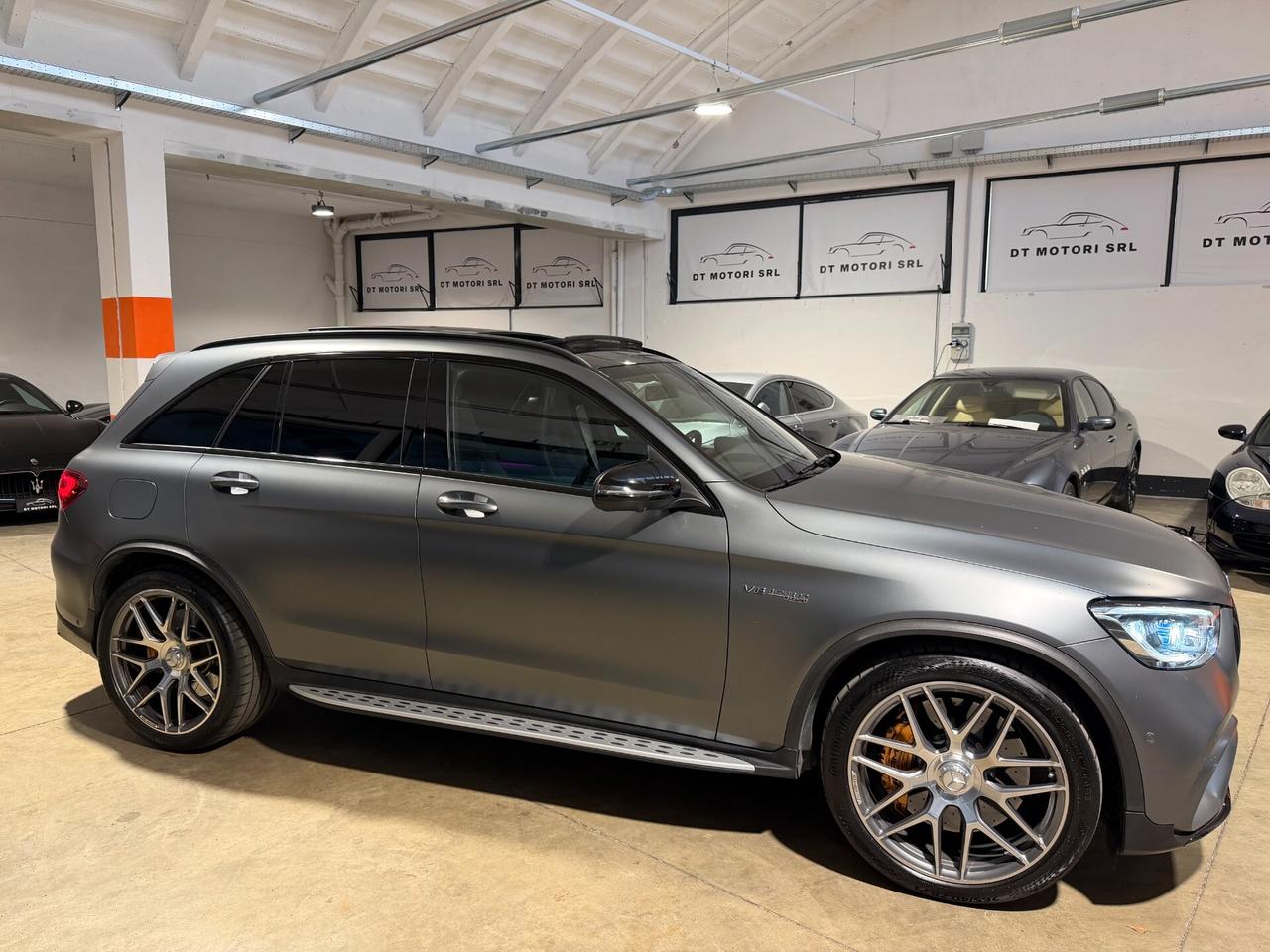 Mercedes-benz GLC 63 AMG S TETTO-RECARO-CARBOCER-SCARICO-CARBONIO