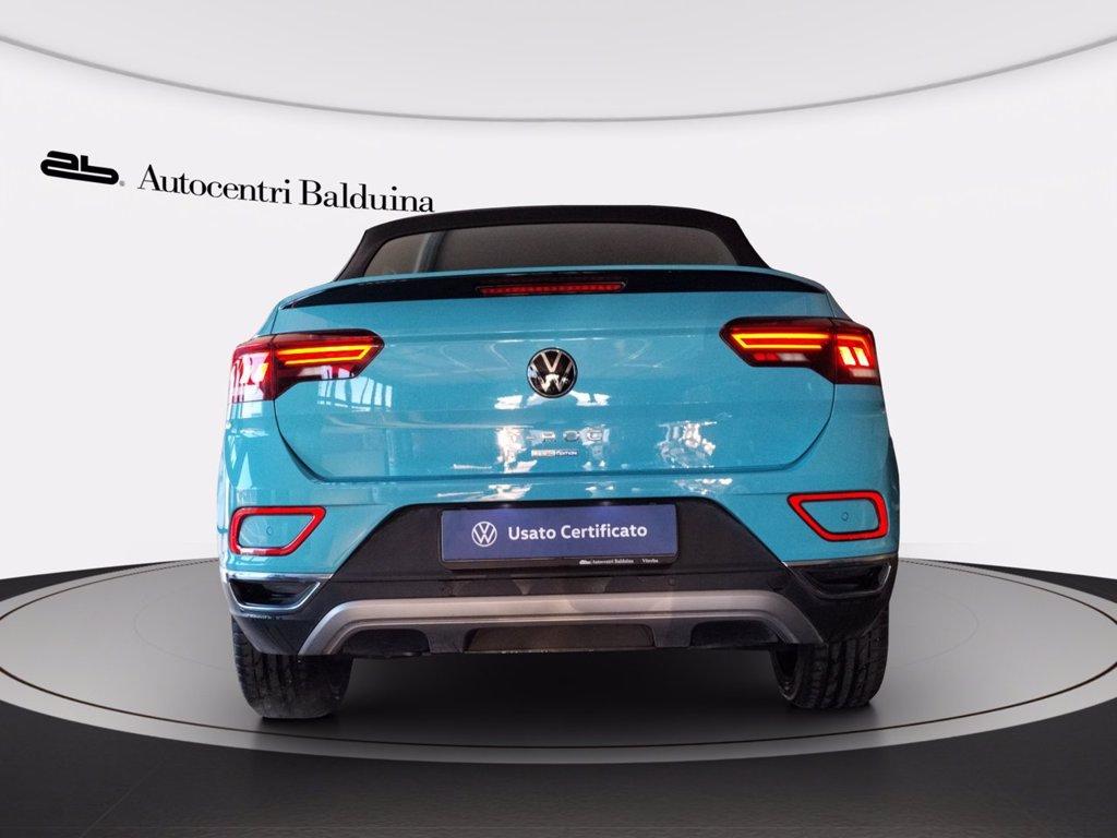 VOLKSWAGEN T-roc cabriolet 1.0 tsi style 110cv del 2024