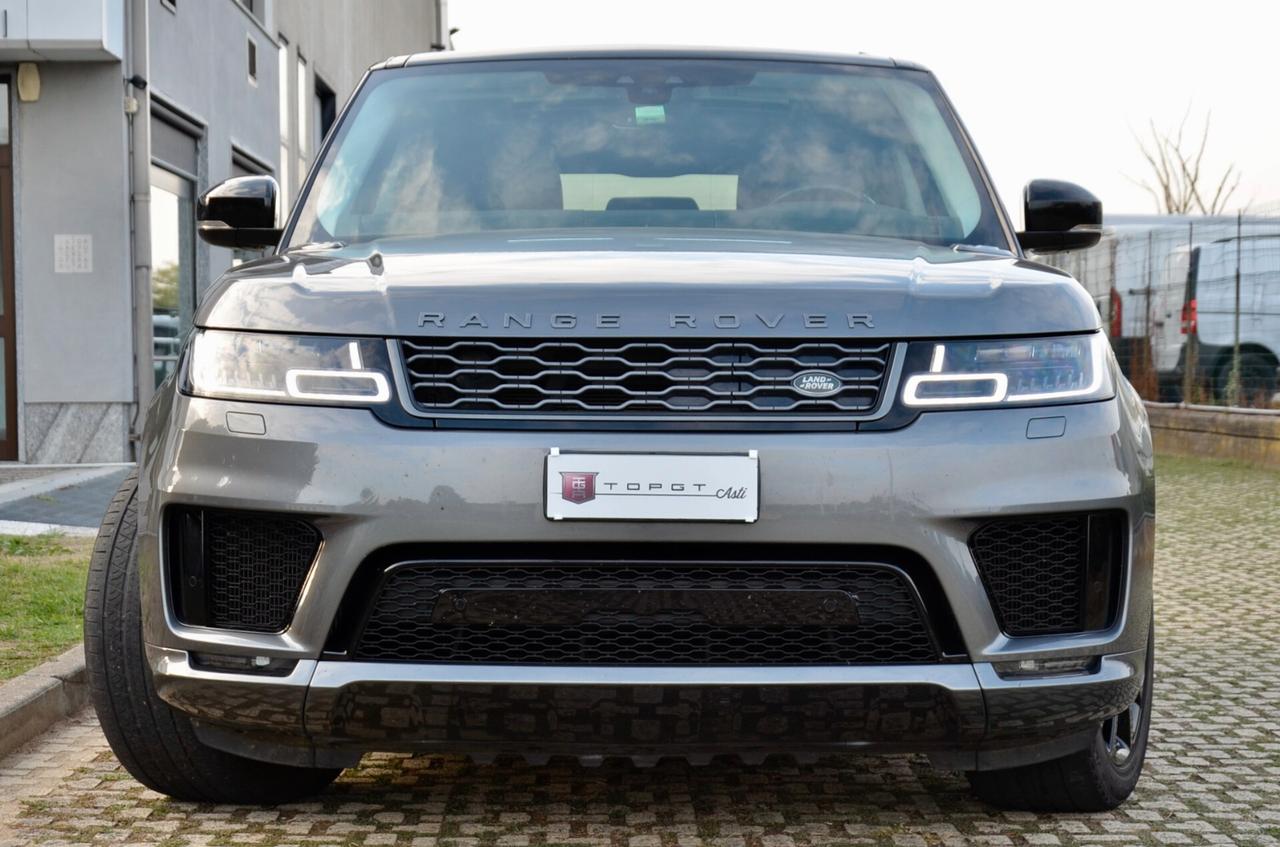 LAND ROVER RANGE ROVER SPORT 2.0 P400e PHEV PLUG IN HSE DYNAMIC 404cv AUTO, UFF ITALIANA, SERVICE LAND ROVER, TETTO, HI-FI MERIDIAN, PELLE, FARI FULL LED, RETROCAMERA, 21", PERMUTE