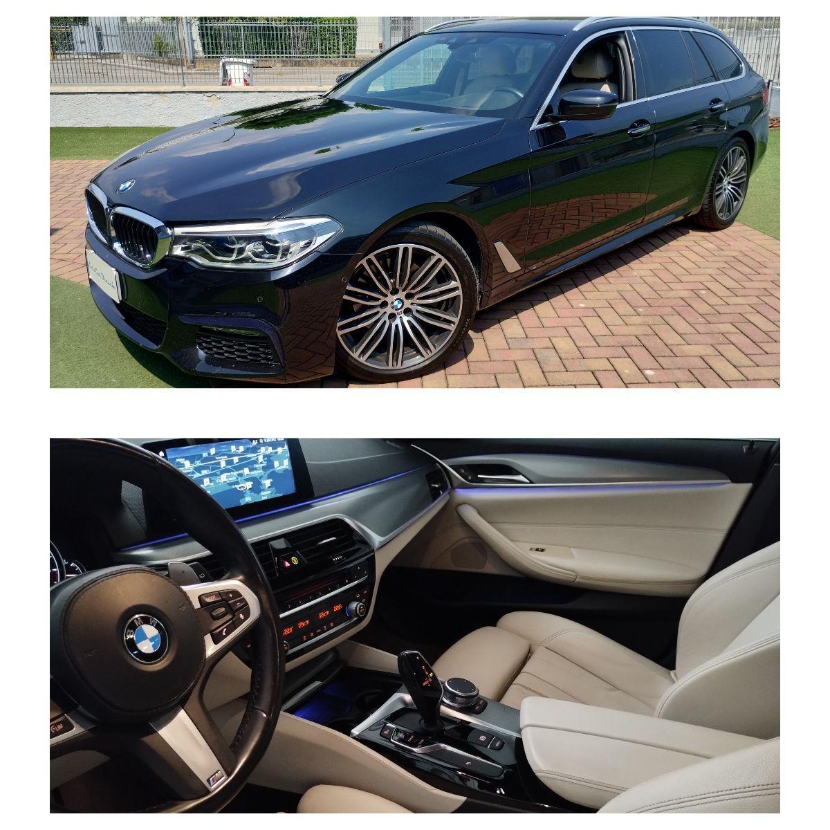 BMW 520d xDrive Msport-CL.19-HEAD-UP-PELLE BEIGE-SEDILI ELETTR+MEMO-