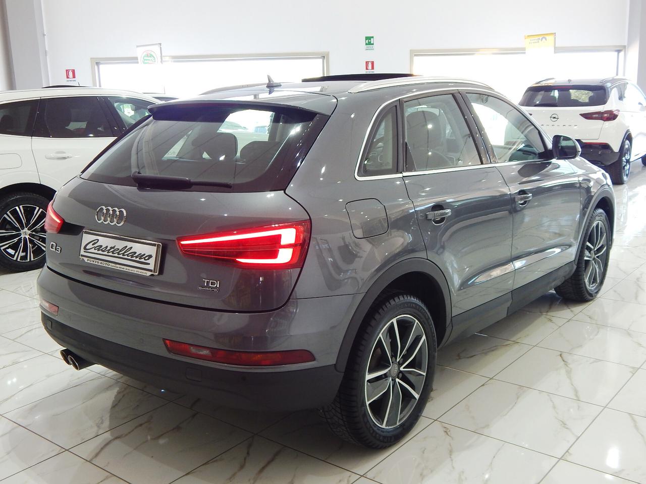 Audi Q3 2.0 TDI Sport quattro 150cv S-Tronic TETTO-NAVI-PARK-XENO