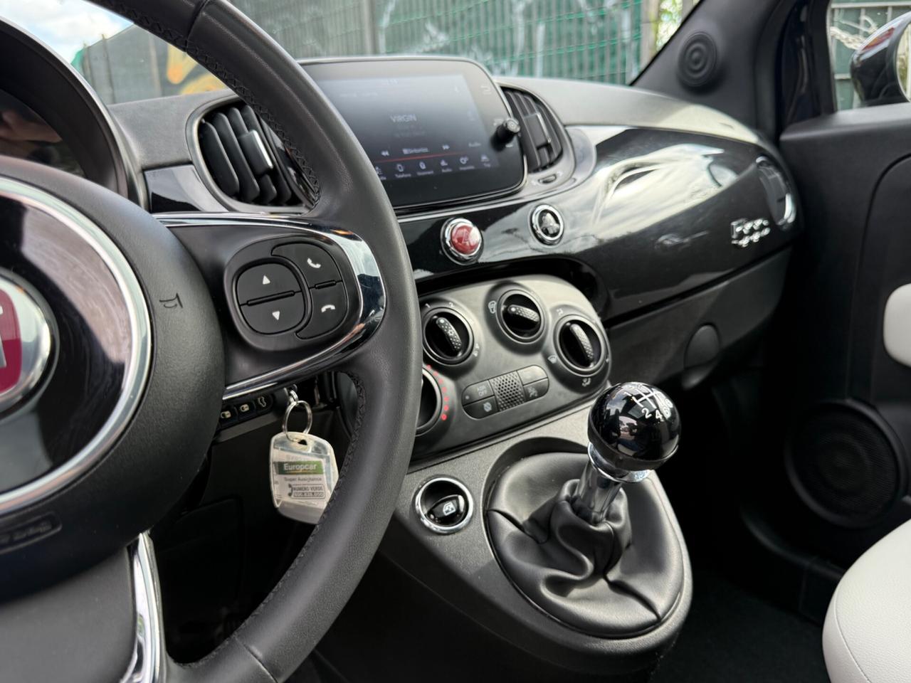 Fiat 500 1.0 Hybrid Dolcevita,Navi Pelle Tetto