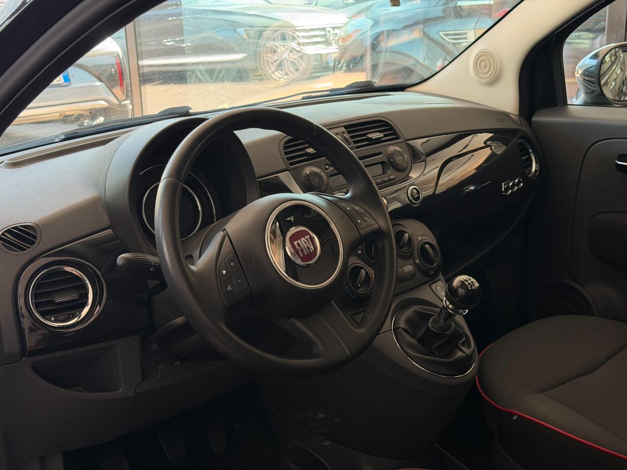 Fiat 500 Lounge 1.2cc 69cv Benzina Neopatentati Tetto panoramico