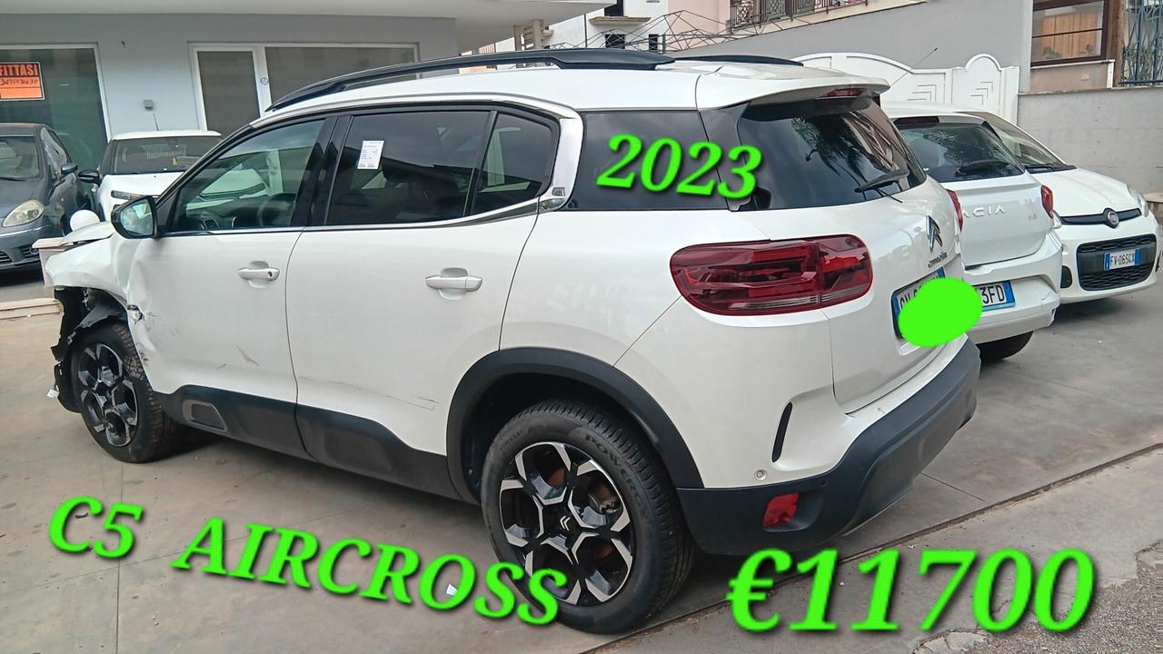 Citroen C5 Aircross Shine incidentata sinistrata mondialcars 023