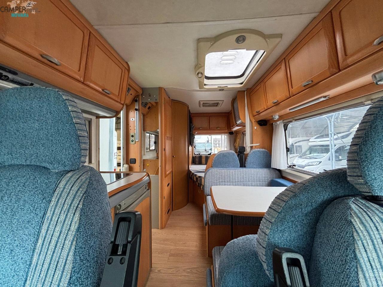 HYMER TRAMP 575 -Semintegrale letto alla francese compatto 6,15 mt