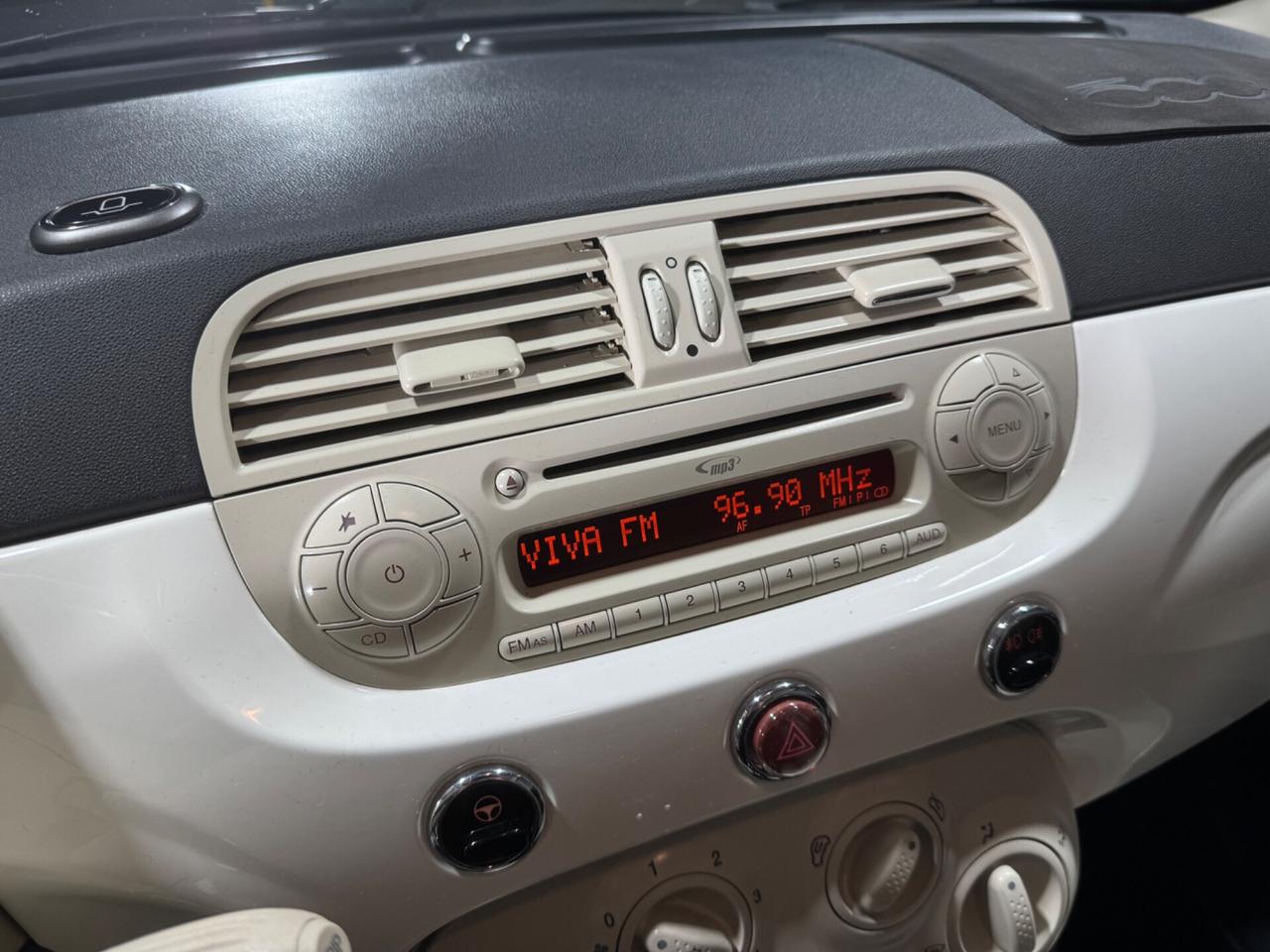 FIAT 500 1.2 69CV TETTO PANORAMICO UNIPROPRIETARIO