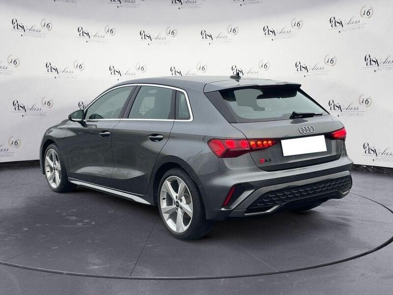 Audi A3 SPB 35 TDI S tronic S line Nuovo Modello Tetto Matrix Led 18" Camera