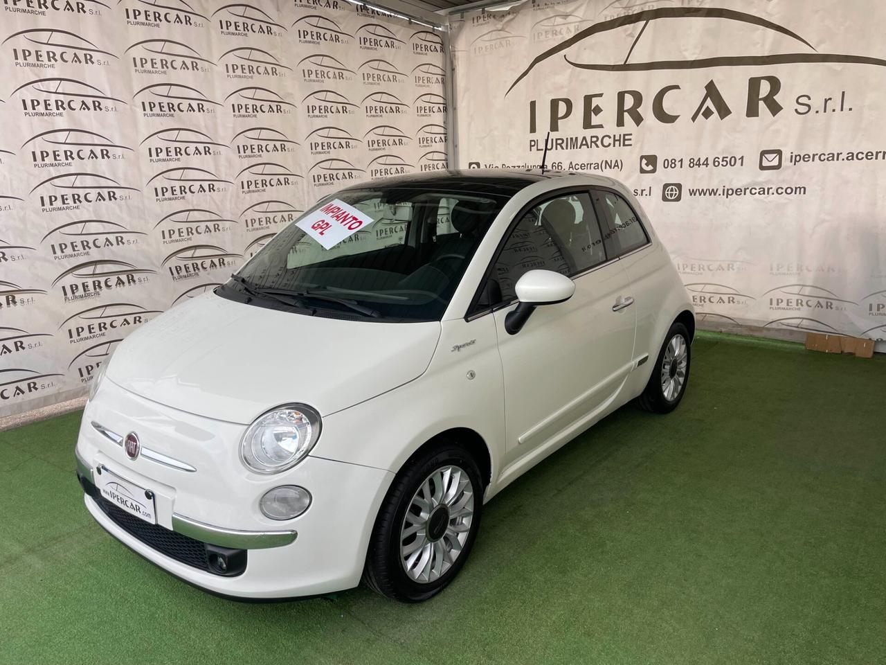 Fiat 500 1.2 CON IMP GPL Lounge