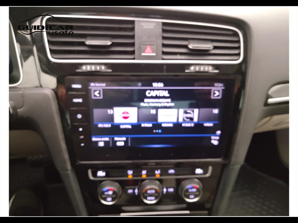 VOLKSWAGEN Golf VII 2017 5p - Golf 5p 1.6 tdi Executive 115cv dsg