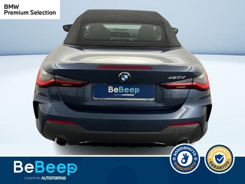 BMW Serie 4 Cabrio 420D CABRIO MHEV 48V MSPORT AUTO