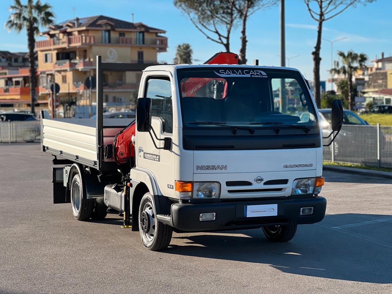 NISSAN CABSTAR GRU E RIBALTABILE ANNO 2001 CILINDRATA 3000