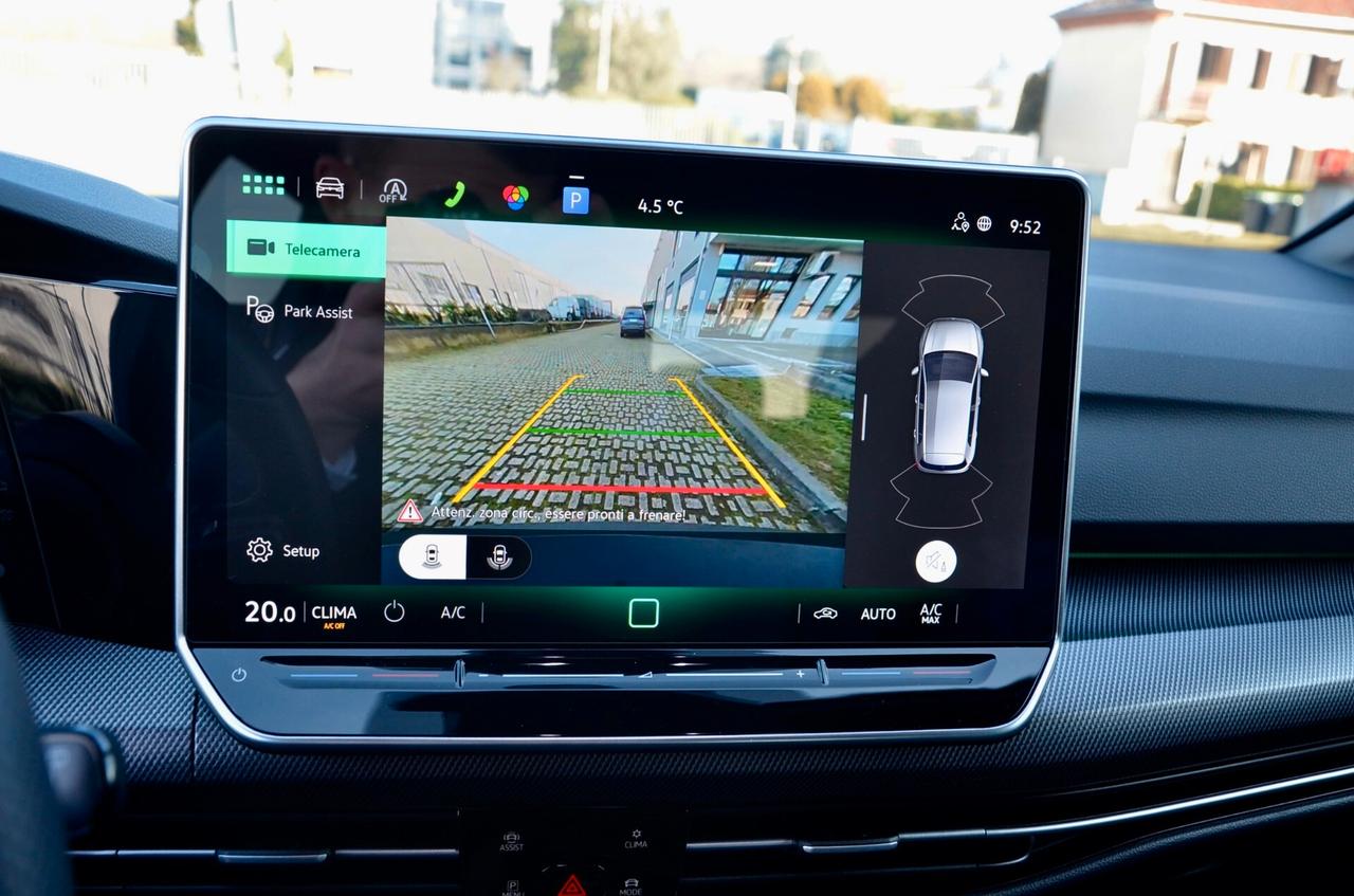 VOLKSWAGEN GOLF 1.5 ETSI R-LINE PLUS 150cv DSG, PARI AL NUOVO, GARANZIA VW, UNICOPROPRIETARIO, UFF ITALIANA, MATRIX, APPLE ANDROID, 18", PERMUTE