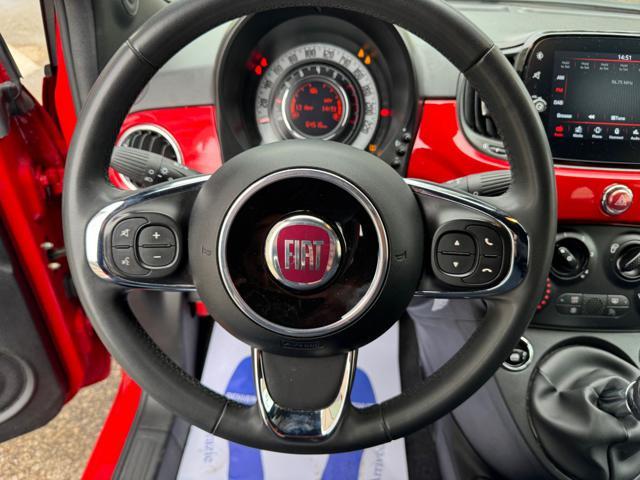 FIAT 500 1.0 Hybrid Red
