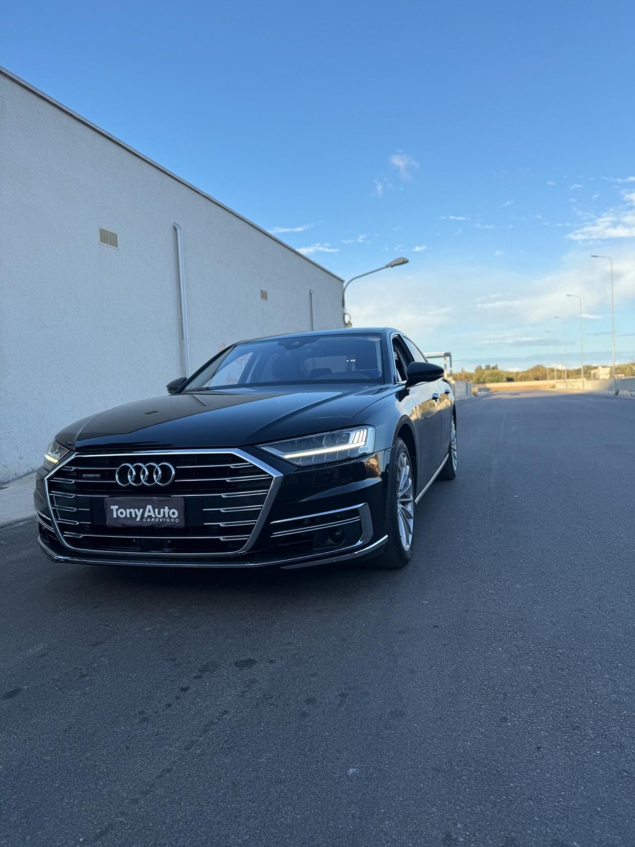 Audi A8 50 TDI 3.0 mhev quattro TIPTRONIC LUCI SOFFUSE INTERNE VIRTUAL COCKPIT,TELECAMERA,NAVI, APPLE CARPLAY