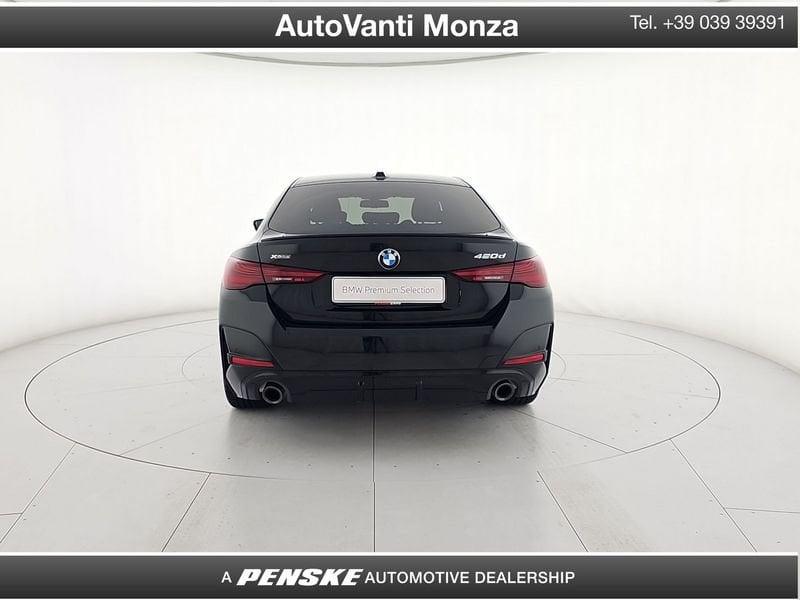 BMW Serie 4 Gran Coupé 420d xDrive 48V Msport Pro + PNEUMATICI ESTIVI