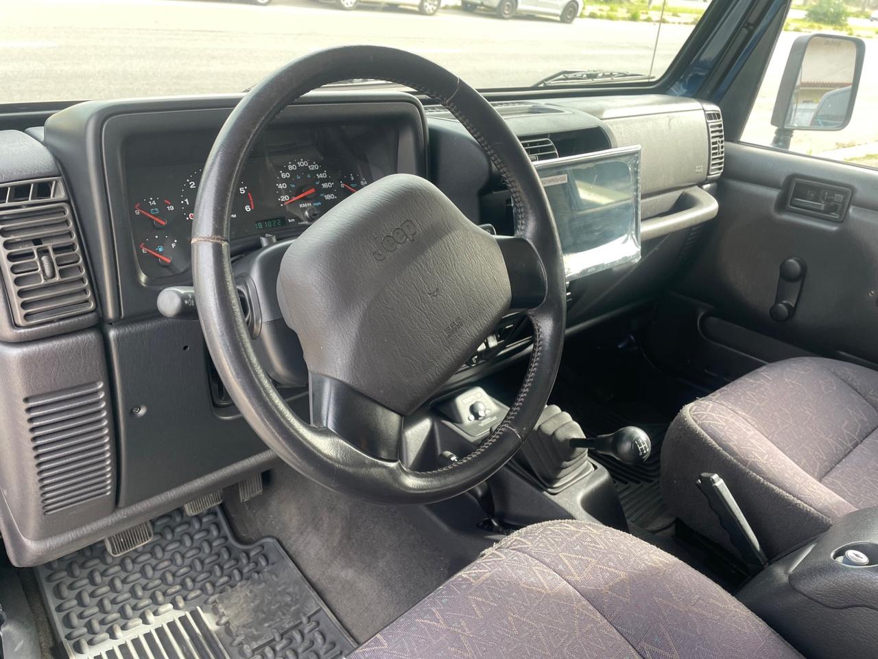 JEEP WRANGLER 2.5 cat Connection