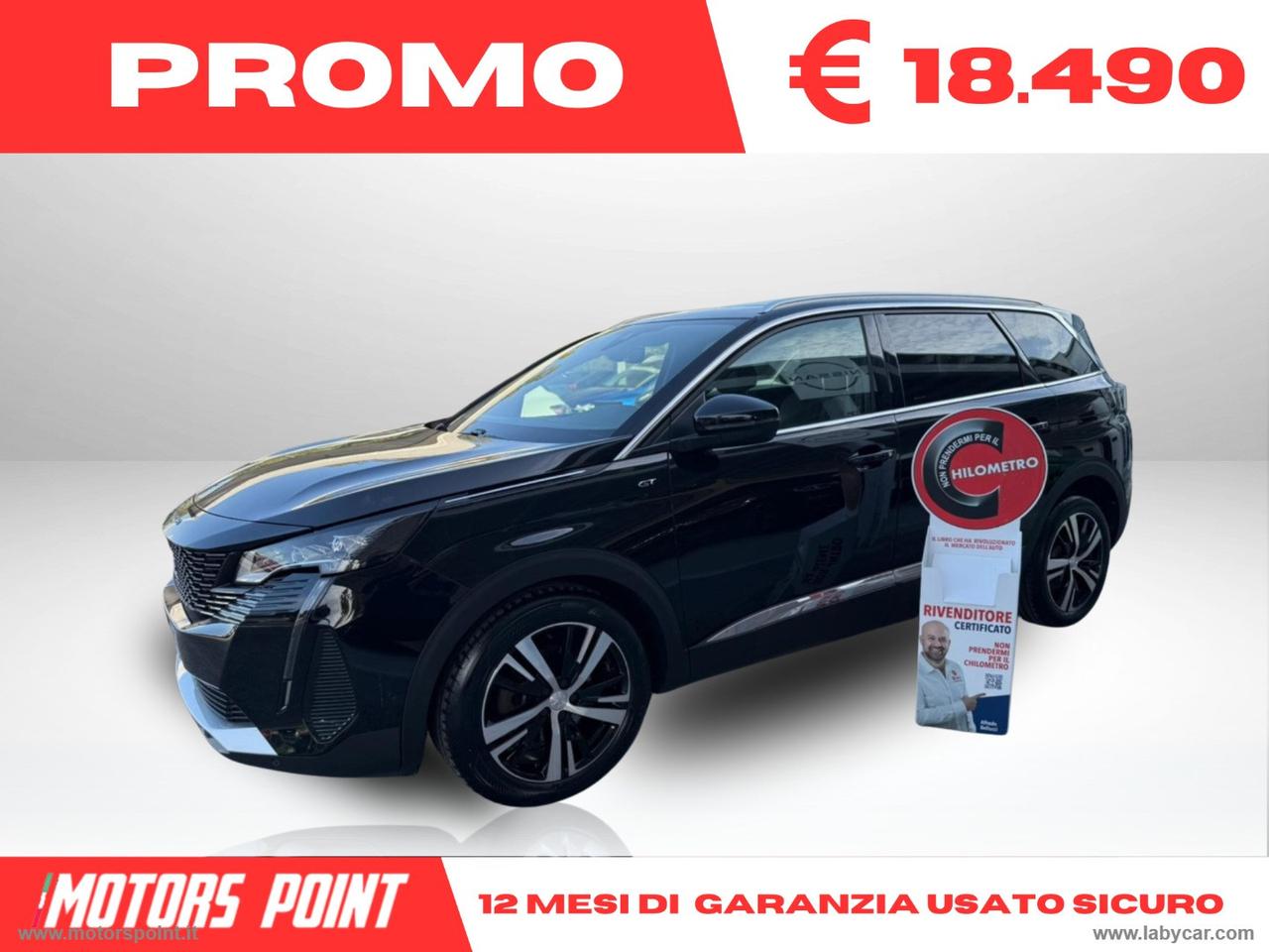 PEUGEOT 5008 BlueHDi 130 S&S EAT8 GT Line