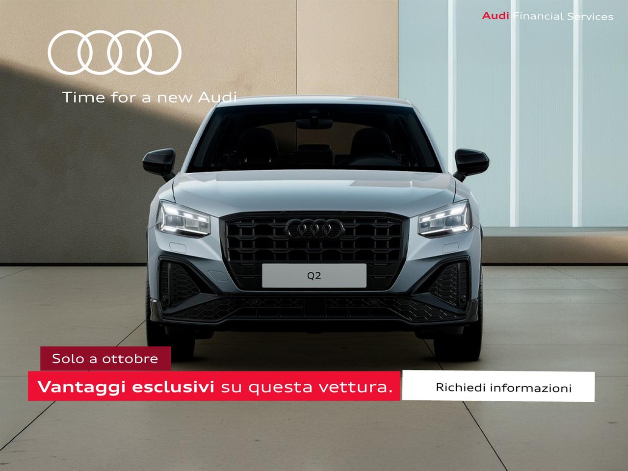 Audi Q2 35 2.0 tdi identity black s-tronic
