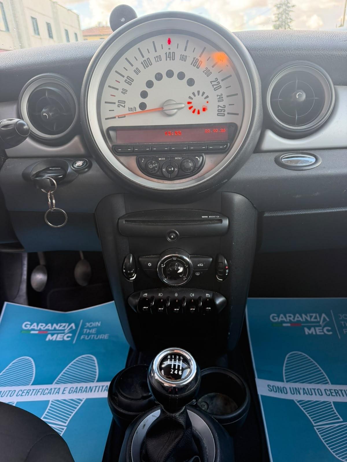 Mini One D 1.6 16V (66kw) - ok neopatentato