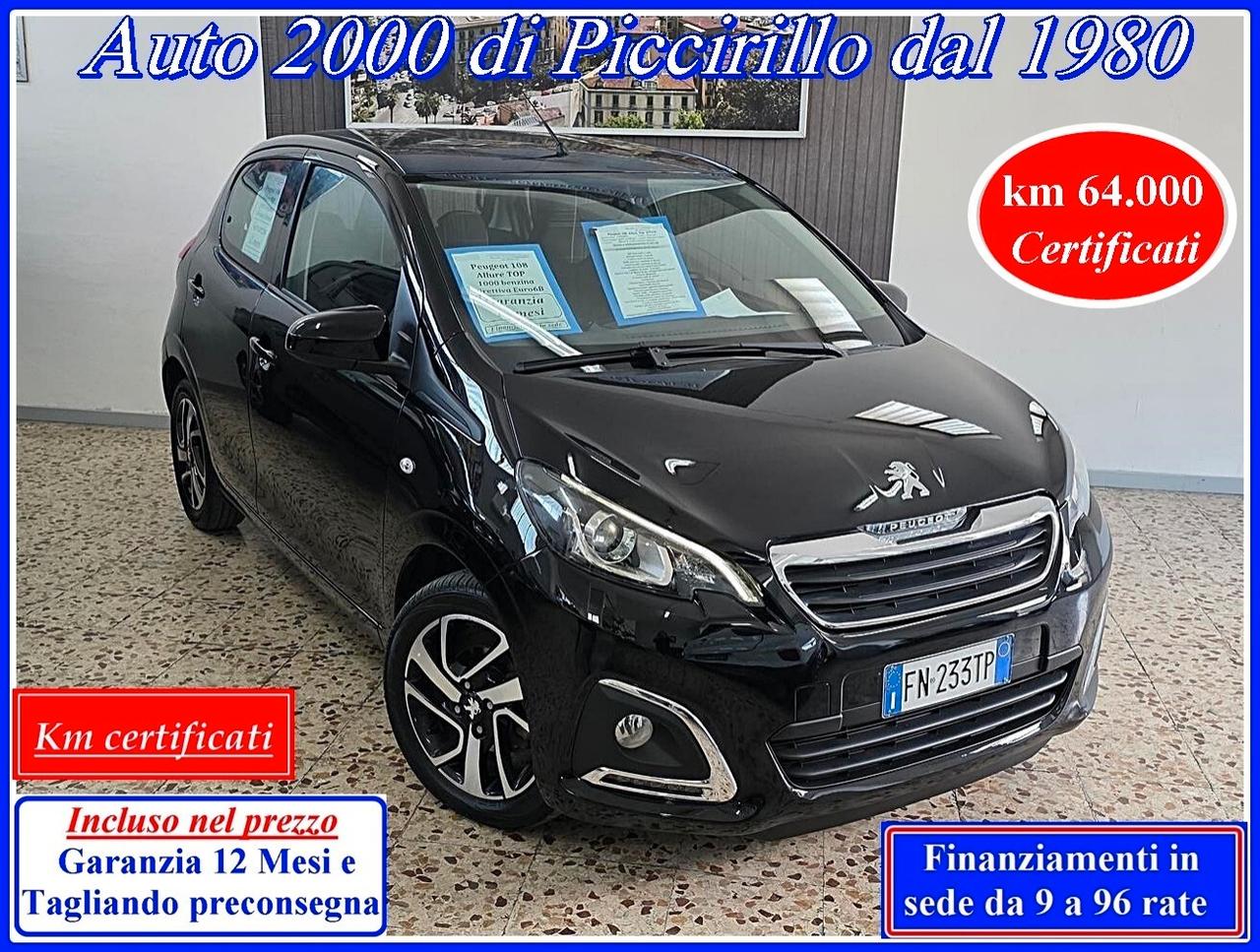 Peugeot 108 Allure 1000 Garanzia12Mesi km64000