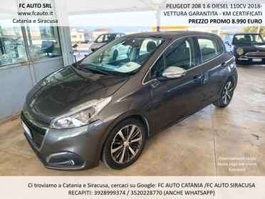 Peugeot 208 BlueHDi 100 S&S 5 porte Allure PARI AL NUOVO