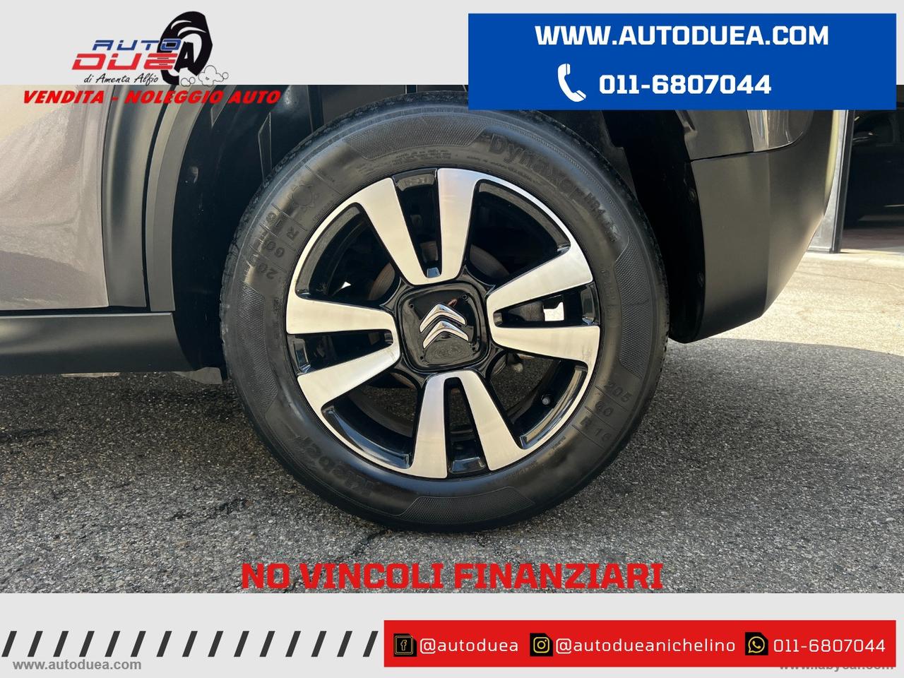 CITROEN C3 Aircross BlueHDi 120 S&S EAT6 Shine NO VINCOLI FINANZIARI