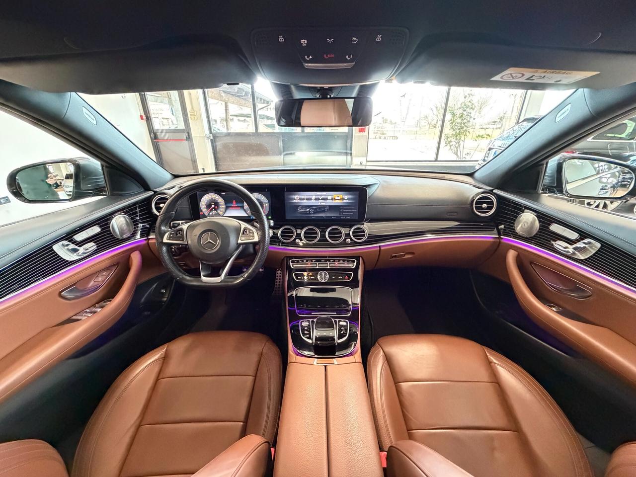 MERCEDES E 220 SW d PREMIUM PLUS AMG LUCI AMBIENTE*TETTO*CARPLAY