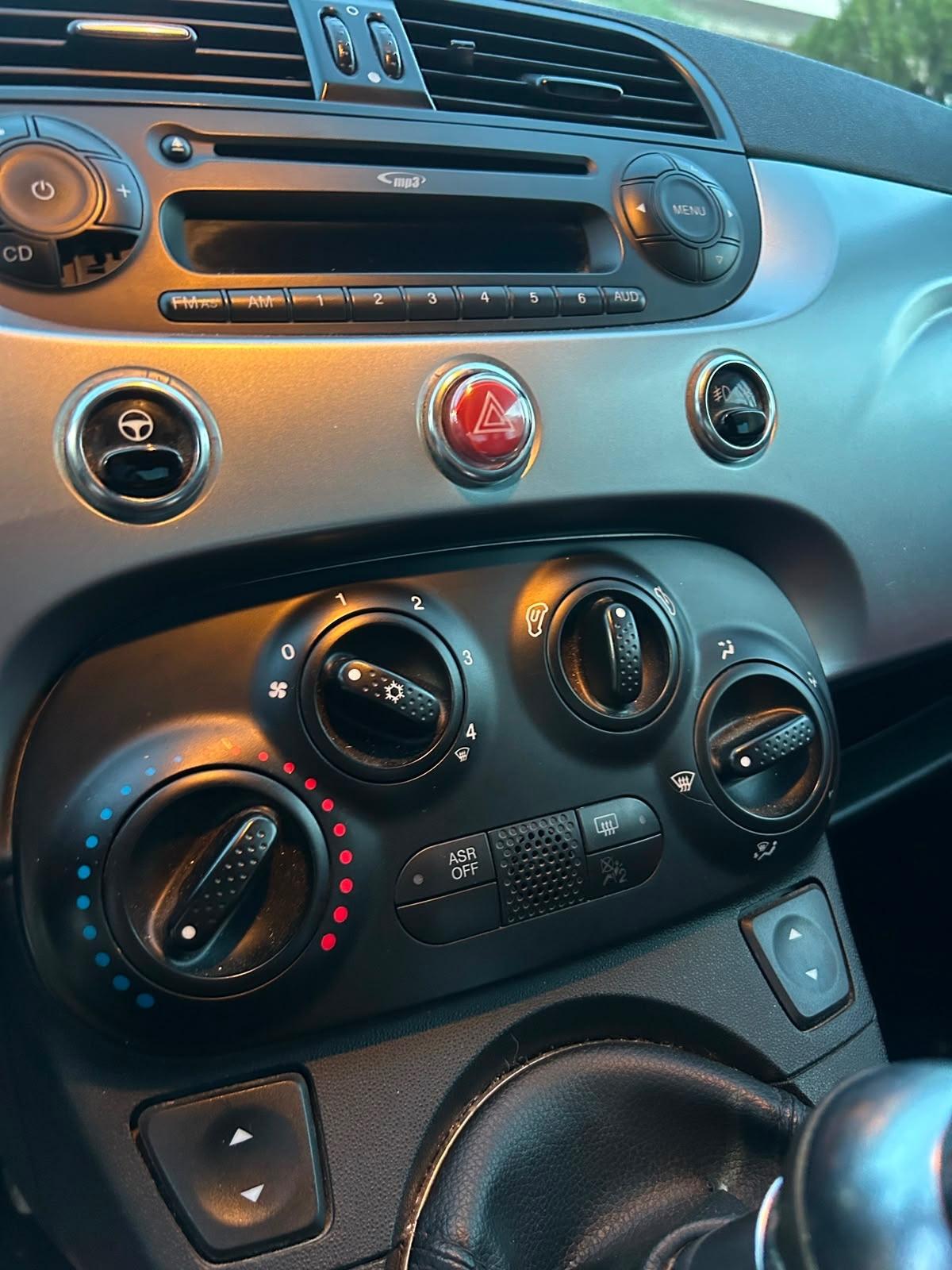 Fiat 500s 1.2 -2015 BLACK&RED