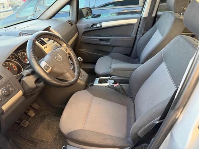 OPEL Zafira 7posti BENZINA/GPL 1.6 16V VVTsenza lavoro da fare