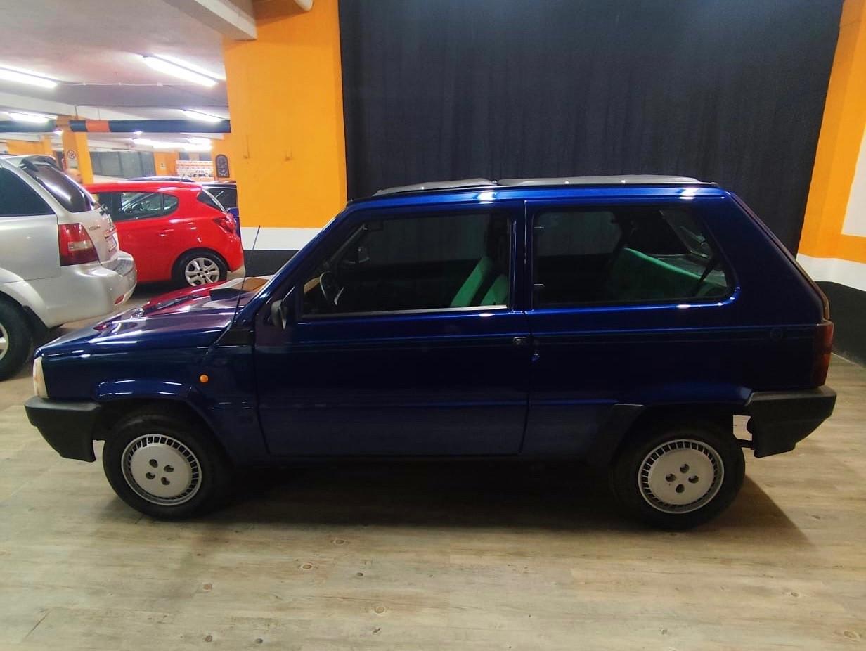 STRAORDINARIA FIAT PANDA SERGIO TACCHINI 750 FIRE, UNICO PROPRIETARIO CON SOLI 46.308 KM CON TETTO APRIBILE