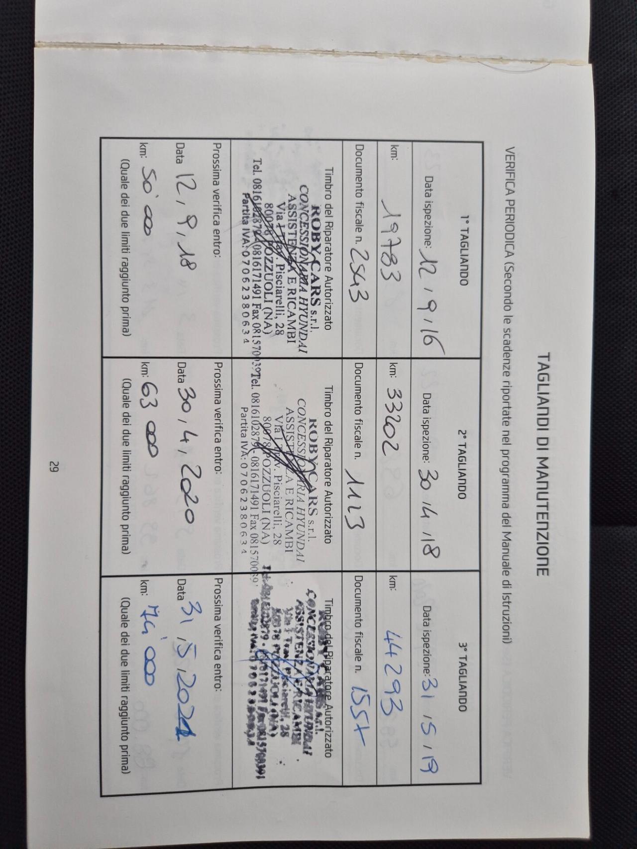 Hyundai iX20 *PREZZO VERO* 1.4 CRDI 90 CV UNIPRO CRONO TAGLIANDI HYUNDAI