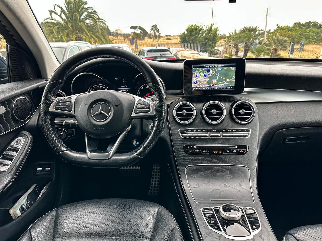 Mercedes-benz GLC 220 GLC 220 d 4Matic Premium#LED#TETTO#PELLE#CAM#GANCIO TRAINO