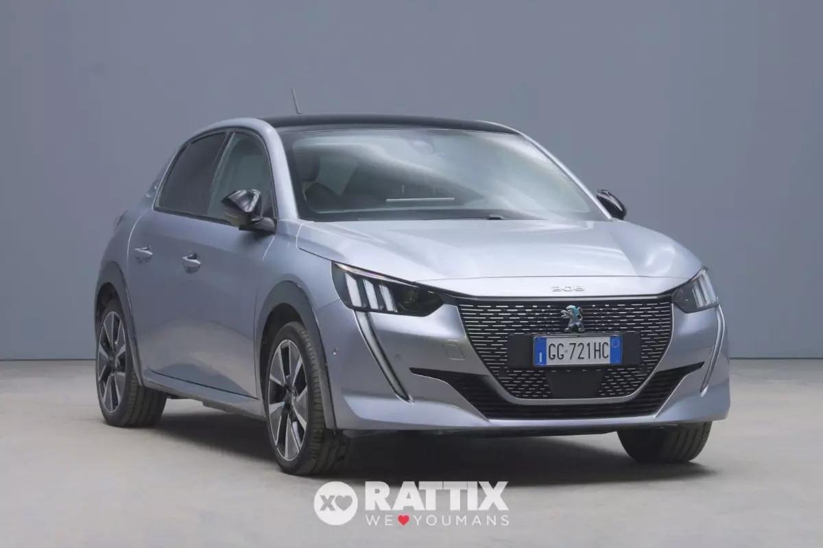 Peugeot e-208 motore elettrico 100KW GT Pack